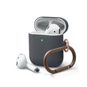 Elago Skinny Hang Case for Apple Airpods - Dark Gray