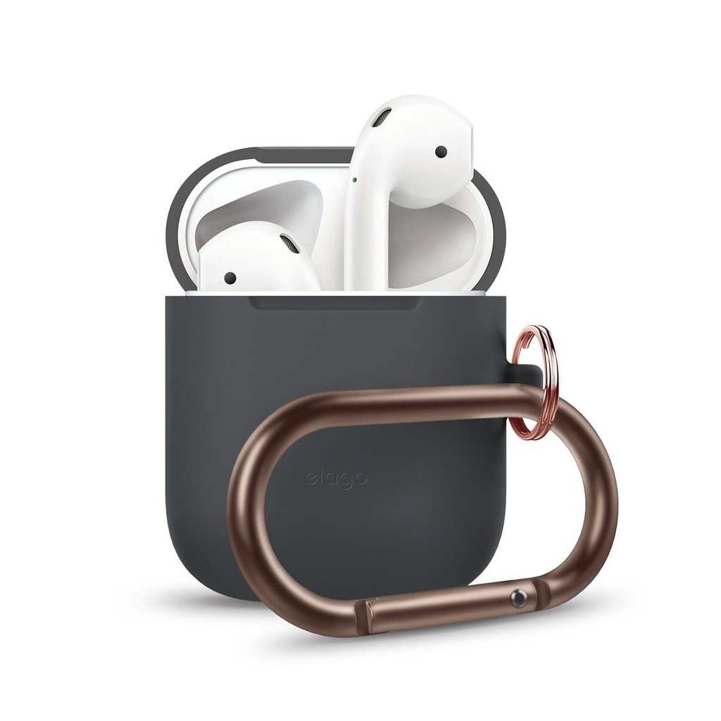 [72600801] Elago AirPods Hang Case - Gray