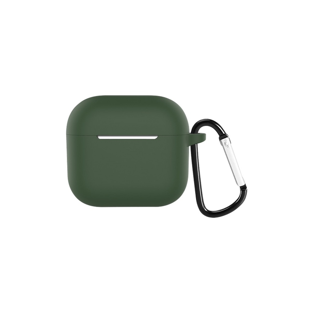 [72202401] Devia Naked Silicone Case For AirPods 3rd Generation - Dark Green