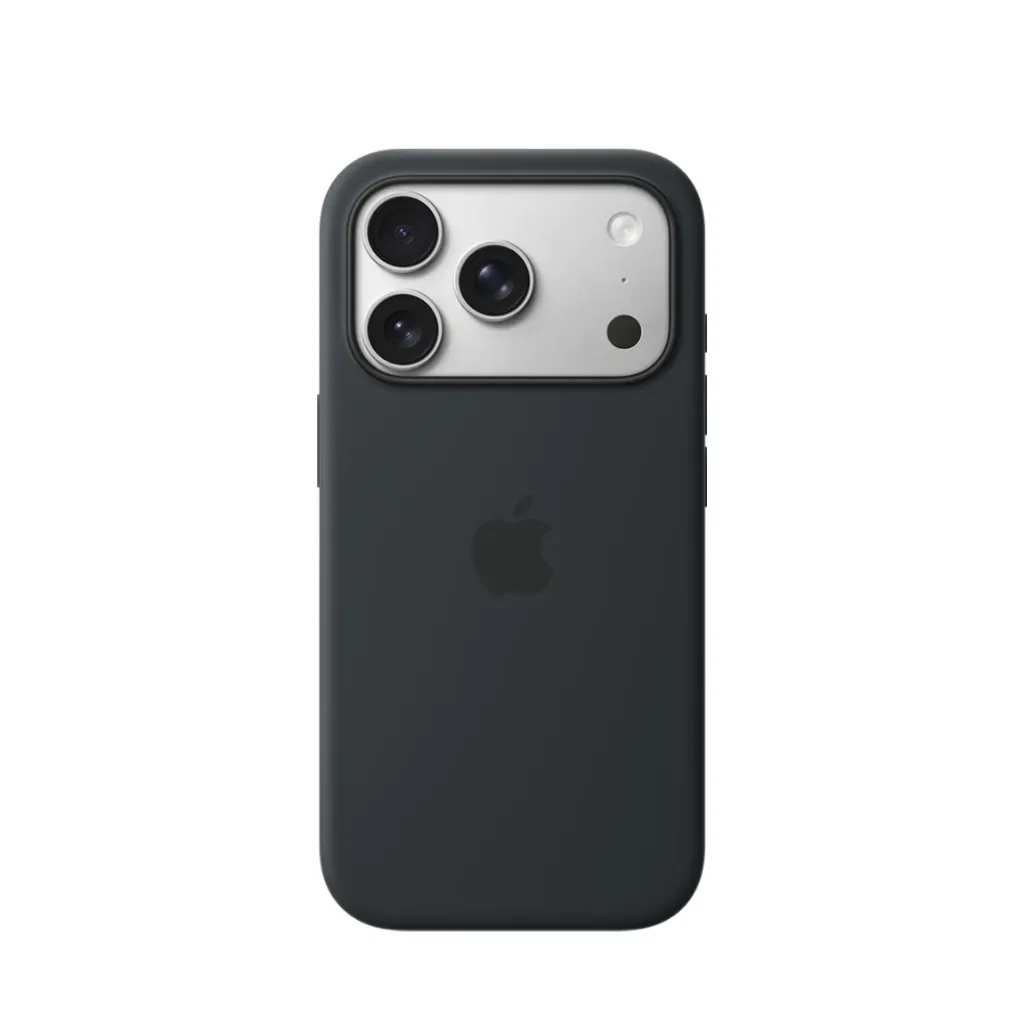 [70213201] Apple iPhone 17 Pro Silicone Case With MagSafe - Black