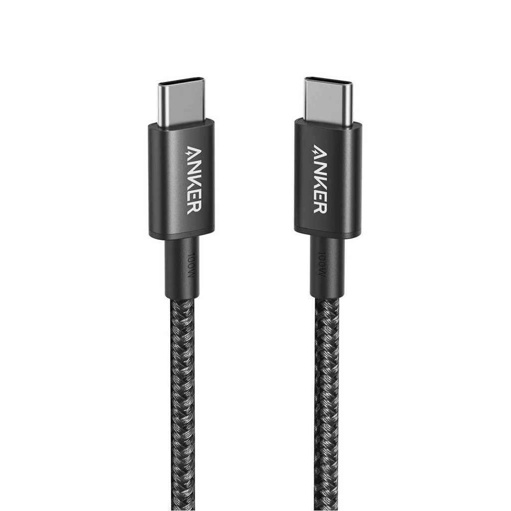 [71104701] Anker Prime USB C to USB C Cable, 100W 3.3 ft FastCharging USB C Cable, Upcycled-Braided