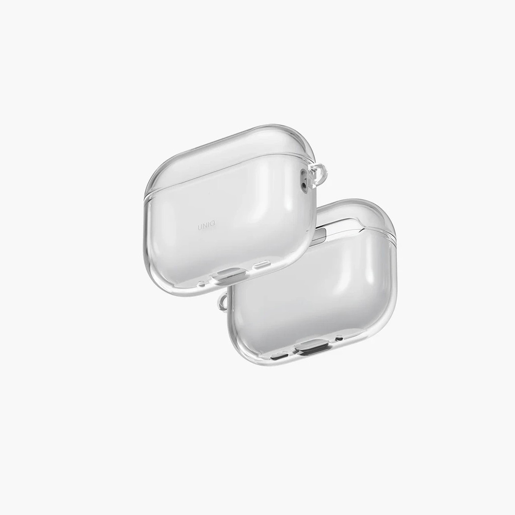 Uniq Glase Airpods Pro 3rd Gen Hang Case - Glossy Clear