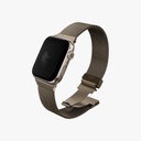 UNIQ DANTE PRO APPLE WATCH SELF-ADJUSTABLE MESH STEEL BAND 49/46/45/44MM- Gold