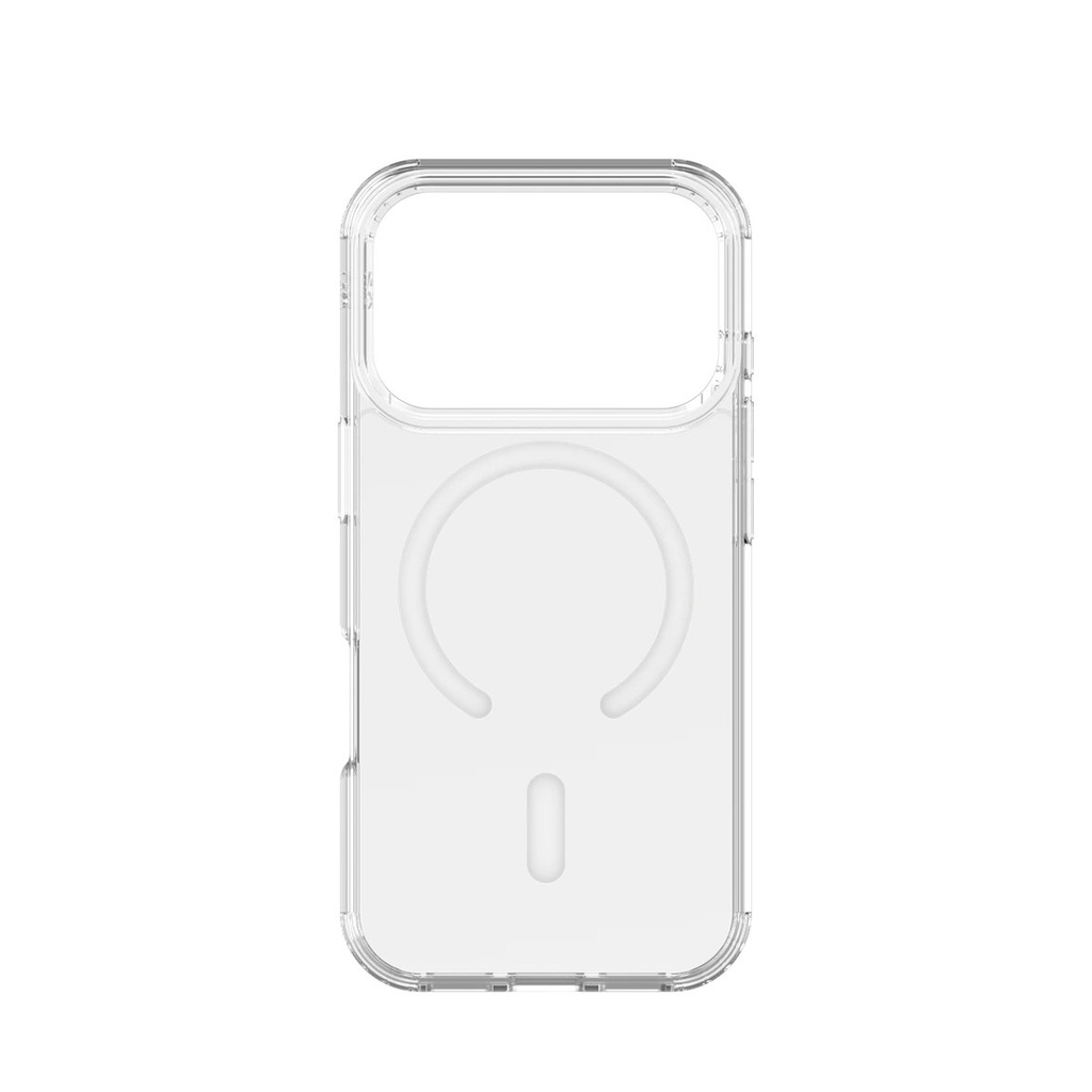 ZAGG Essential Snap MagSafe Case for iPhone 17 pro Clear