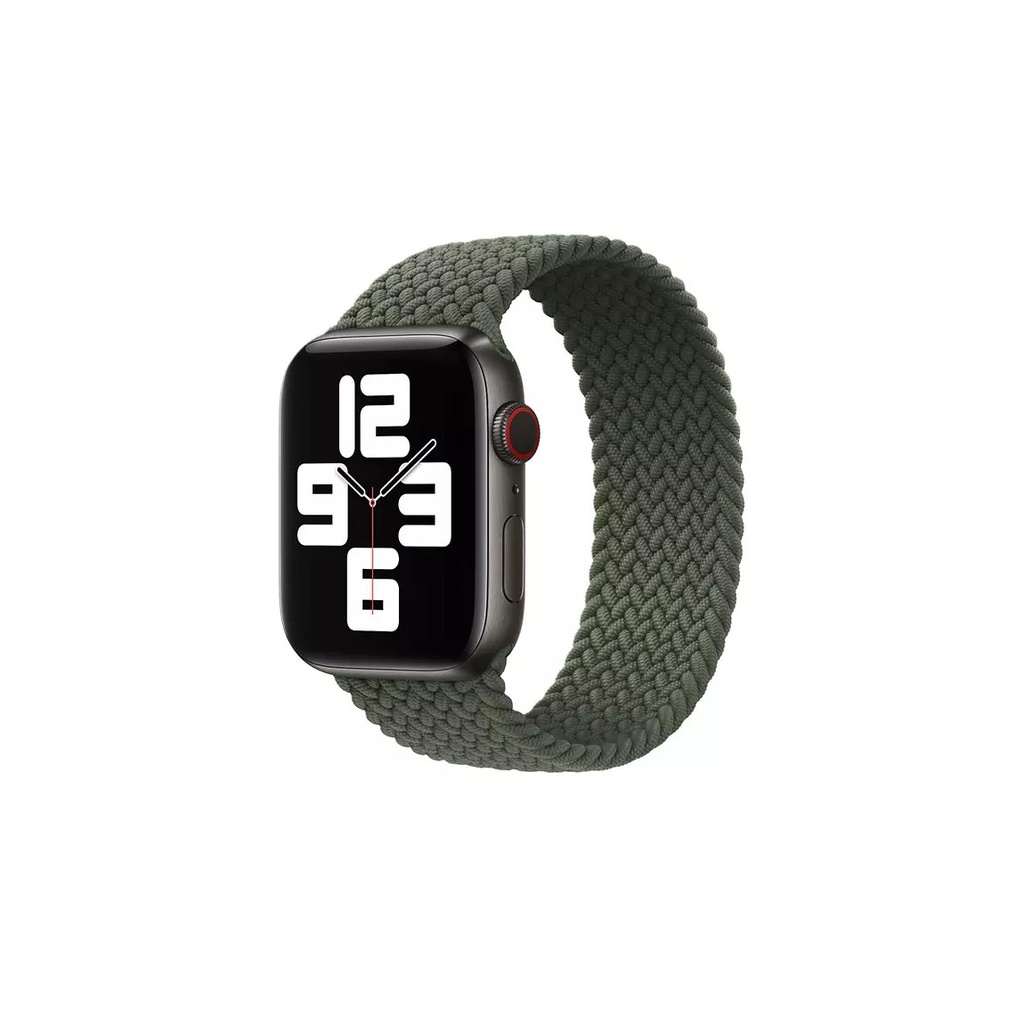WiWU Braided Watch Band for iWatch (42-44mm) Breathable Soft Sport Strap - Green
