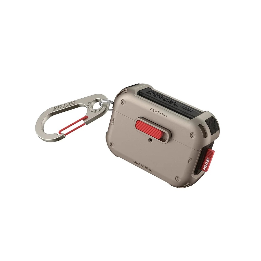 SKINARMA AIRPODS PRO 2 MECHA Magnetic Locking - GOLD
