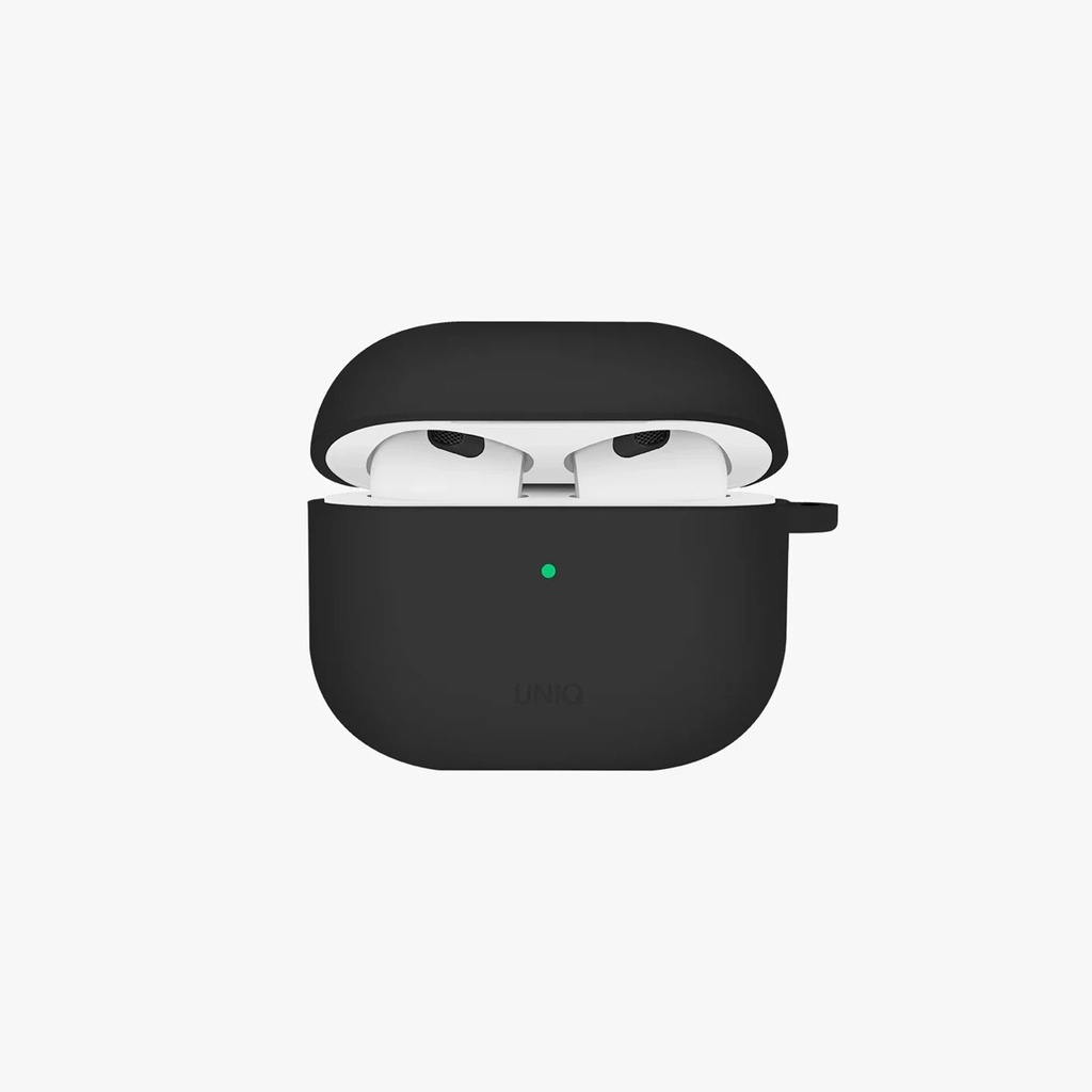 UNIQ Nexo  LIQUID Silicone case for Apple AirPods 4 - Black