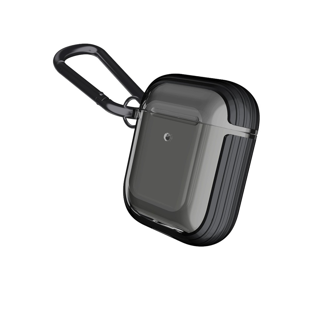 X-Doria Defense Clear Trek Case for AirPods - Black