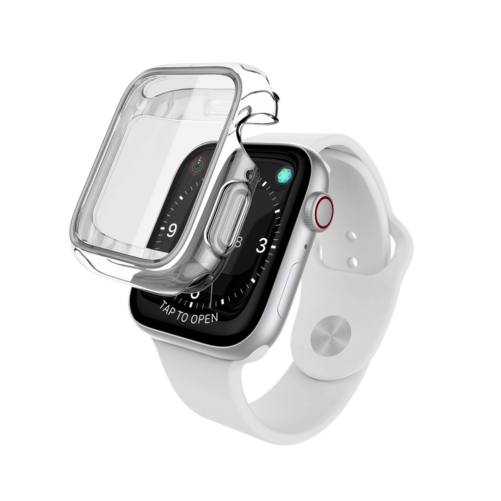 X-doria Defense 360X Case For Apple Watch 45mm - Clear