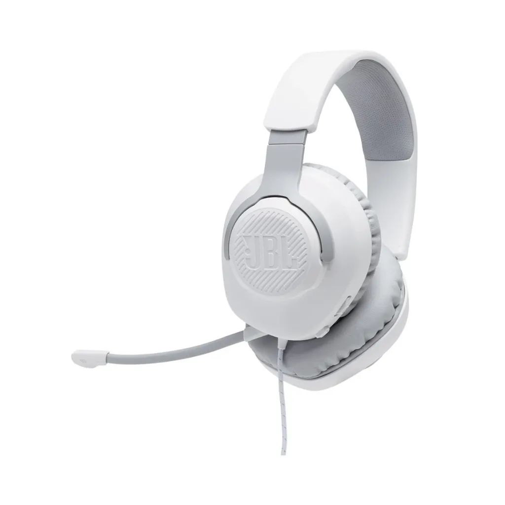 JBL QUANTUM 100 Gaming Headset (White)