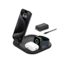 Belkin BoostCharge 3-in-1 Magnetic Foldable Wireless Charger with Qi2 15W