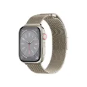 SwitchEasy Mesh Stainless Steel Apple Watch Loop -44/45/46/49mm -Starlight