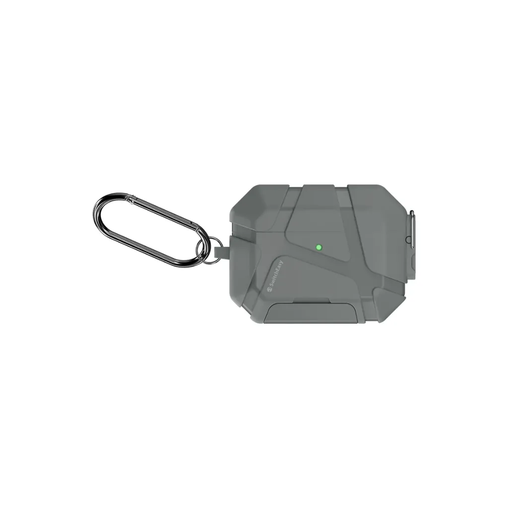 SwitchEasy Armor Phone Stand Protective Case For AirPods Pro 3 - Grey
