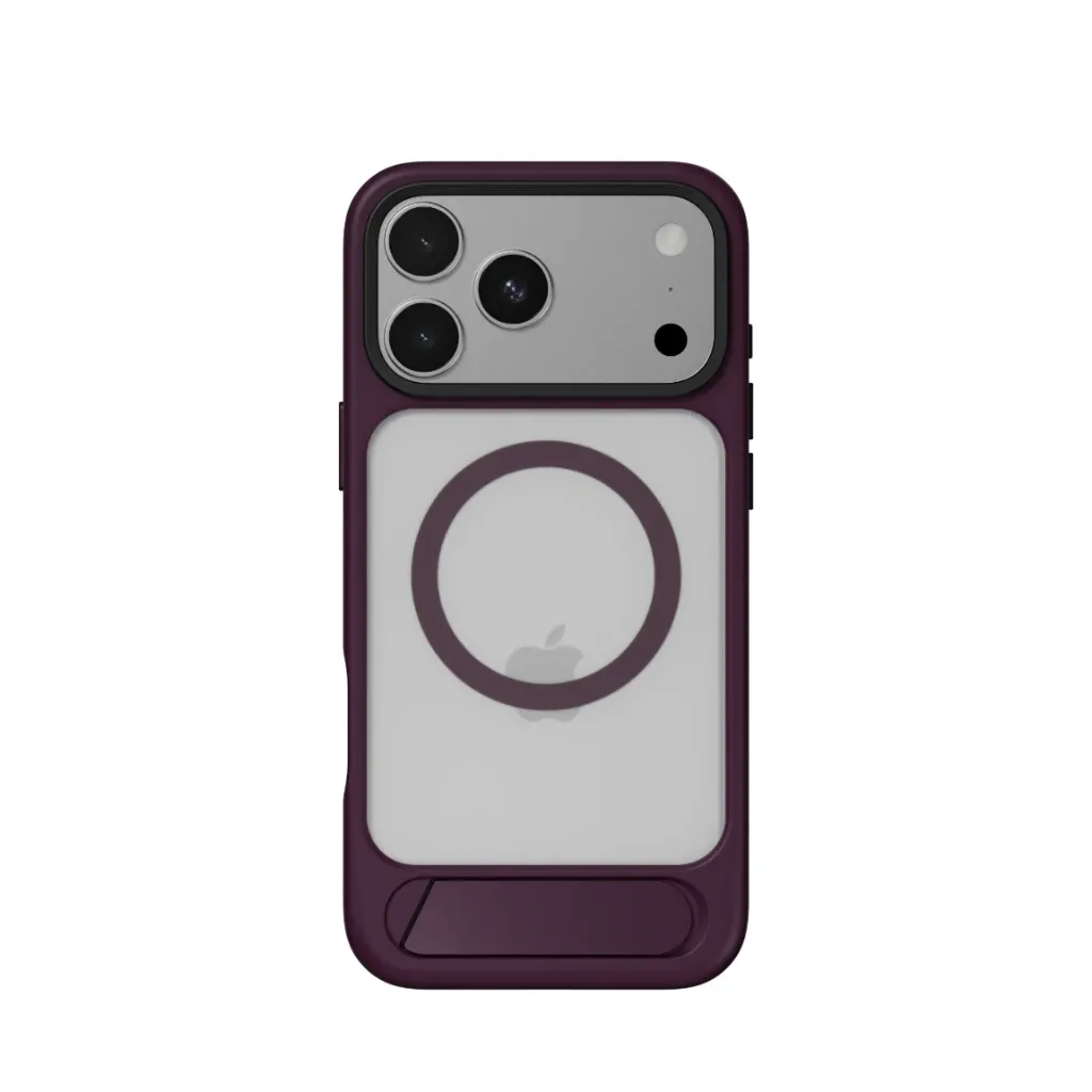 SwitchEasy EasyStand M Stand Guard Protective Case for iPhone 18 Pro - iPhone 17 Pro -Purple