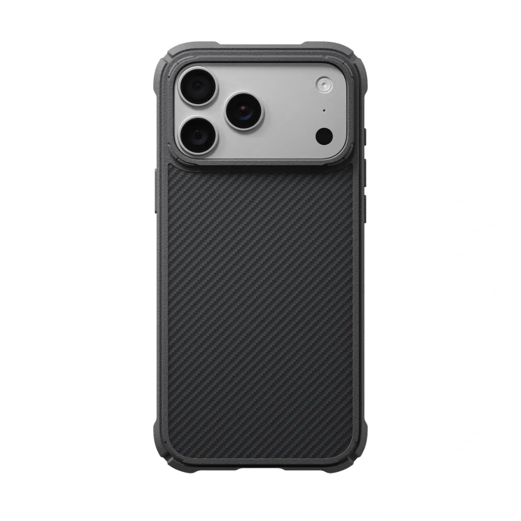 PITAKA Cairn Case For iPhone 18 Pro Max - 600D Black/Grey (Twill)
