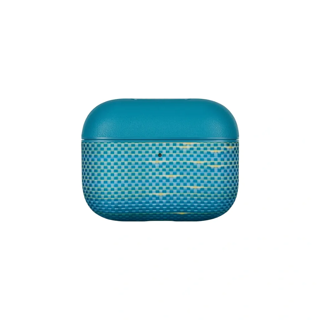 Pitaka Aramid Fiber Magnetic Case for AirPods Pro 3 - Lucid Blue