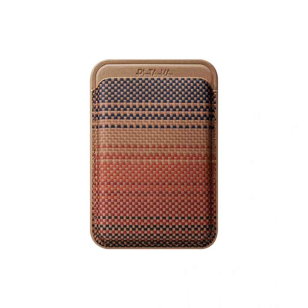 PITAKA Magnetic Woven Wallet - Sunset