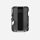 Aulumu  Multi-Tool Magnetic Metal Wallet | Frosted Cover | MagSafe - Translucent Gray