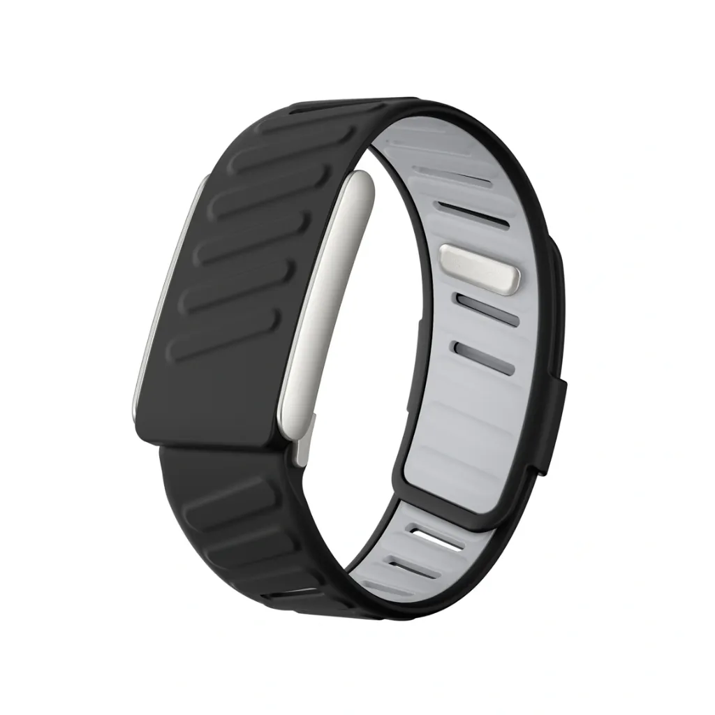 NOVAMAG WHOOP 5.0 Silicone Band (Standard Version)- Black + Light Gray