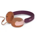Philips Kids' on-ear headphones (TAK2000MP/00) - Magenta Purple
