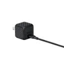 Pitaka USB-C 30W GaN Charger With Flex USB-C to USB-C Cable - Black