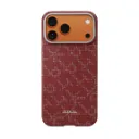 PITAKA ULTRA SLIM CASE (EDGE) IPHONE 17 PRO MAX - MONOGRAM-GOLD/RED