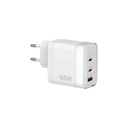 Powerology Lunex Series Fast Charging Adapter - White