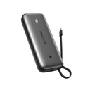 RAVPower 35W 20000mAh Power Bank with a built-in Type-C cable.