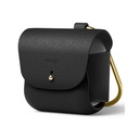 Elago Airpods 3 Leather Case - Black