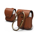 Elago AirPods Leather Case - Brown
