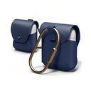Elago Airpods Leather Case - Jean Indigo