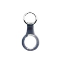 Devia TPU Secure Holder with Key Ring for AirTag – Clear Tea