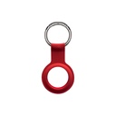 Devia Silicon Secure Holder with Key Ring for AirTag – Red