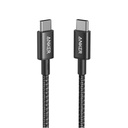 Anker Prime USB C to USB C Cable, 100W 3.3 ft FastCharging USB C Cable, Upcycled-Braided