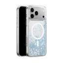 SwitchEasy Starfield 3D Glitter Shockproof Case for iPhone 17 Pro Max | MagSafe -Frozen / White Ring