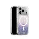 SwitchEasy Starfield 3D Glitter Shockproof Case for iPhone 17 Pro | MagSafe -Twilight / White Ring