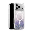 SwitchEasy Starfield 3D Glitter Shockproof Case for iPhone 17 Pro Max | MagSafe -Twilight / White Ring