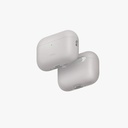 UNIQ Lino Hybrid Silicone Case For AirPods Pro 3 - Beige Ivory