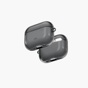 Uniq Glase Airpods Pro 3rd Gen Hang Case - Glossy Smoke