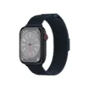 SwitchEasy Mesh Stainless Steel Apple Watch Loop -44/45/46/49mm -Midnight