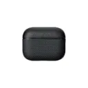 Pitaka Aramid Fiber Magnetic Case for AirPods Pro 3 - Black/Gray