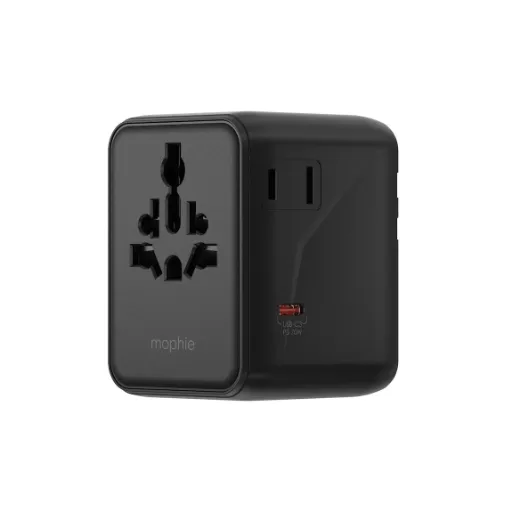 Mophie Essentials 70W GaN 5 Ports + AC Travel Adapter